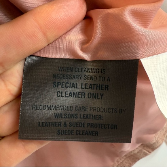 Wilsons Leather Maxima dusty Pink Suede Jacket size:L
Western Snap Button - Picture 10 of 15